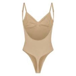 SKIMS Tan Shapewear Bodysuit